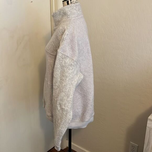 Outdoor Voices Gray Snap Button Sweatshirt Athleisure Casual Athletic - Picture 2 of 10